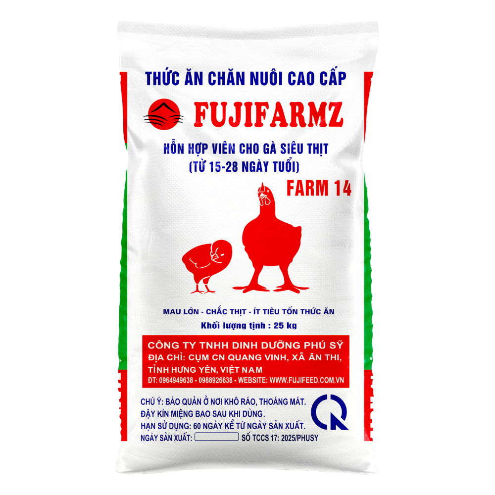 FARM 14 MAU LỚN - CHẮC THỊT - ÍT TIÊU TỐN THỨC ĂN